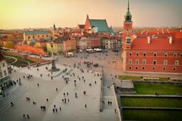 Will the highest temperature in Warsaw be 7°C or below on March 23?